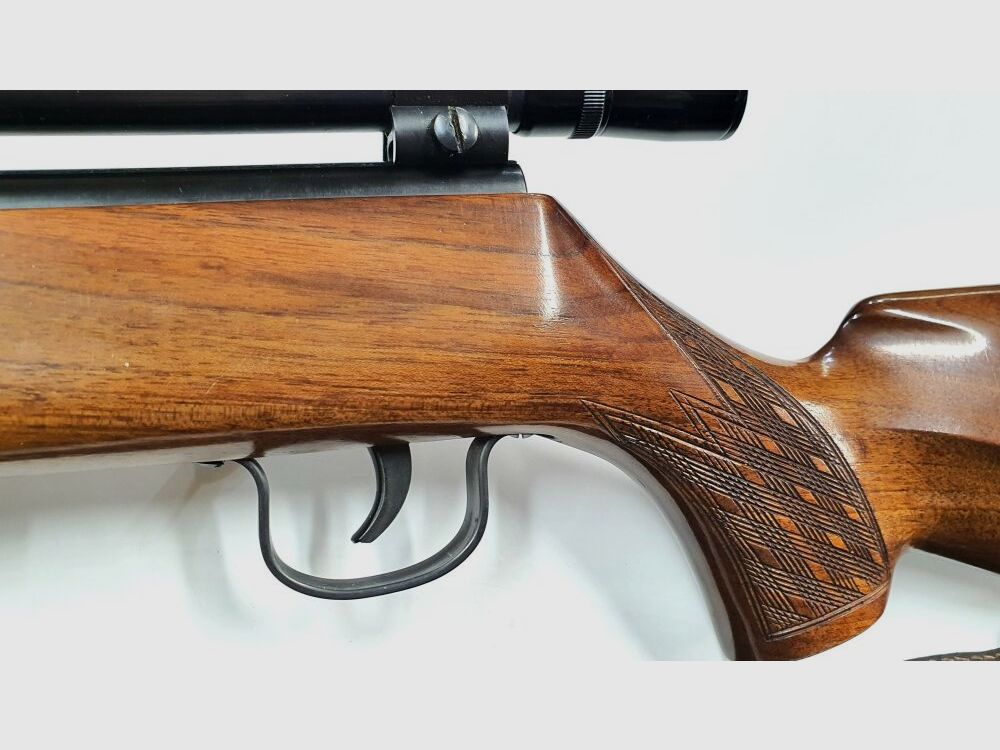 Repeating rifle with scope