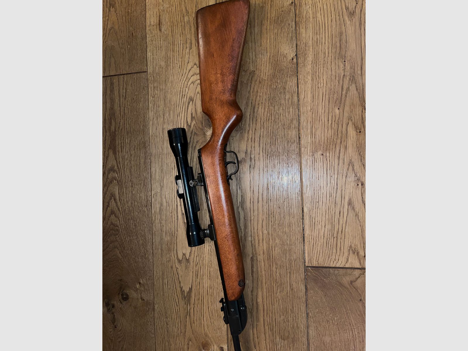 Luftgewehr Haenel Suhl 303 mit Zielfernrohr Carl Zeiss Jena ZF4/N