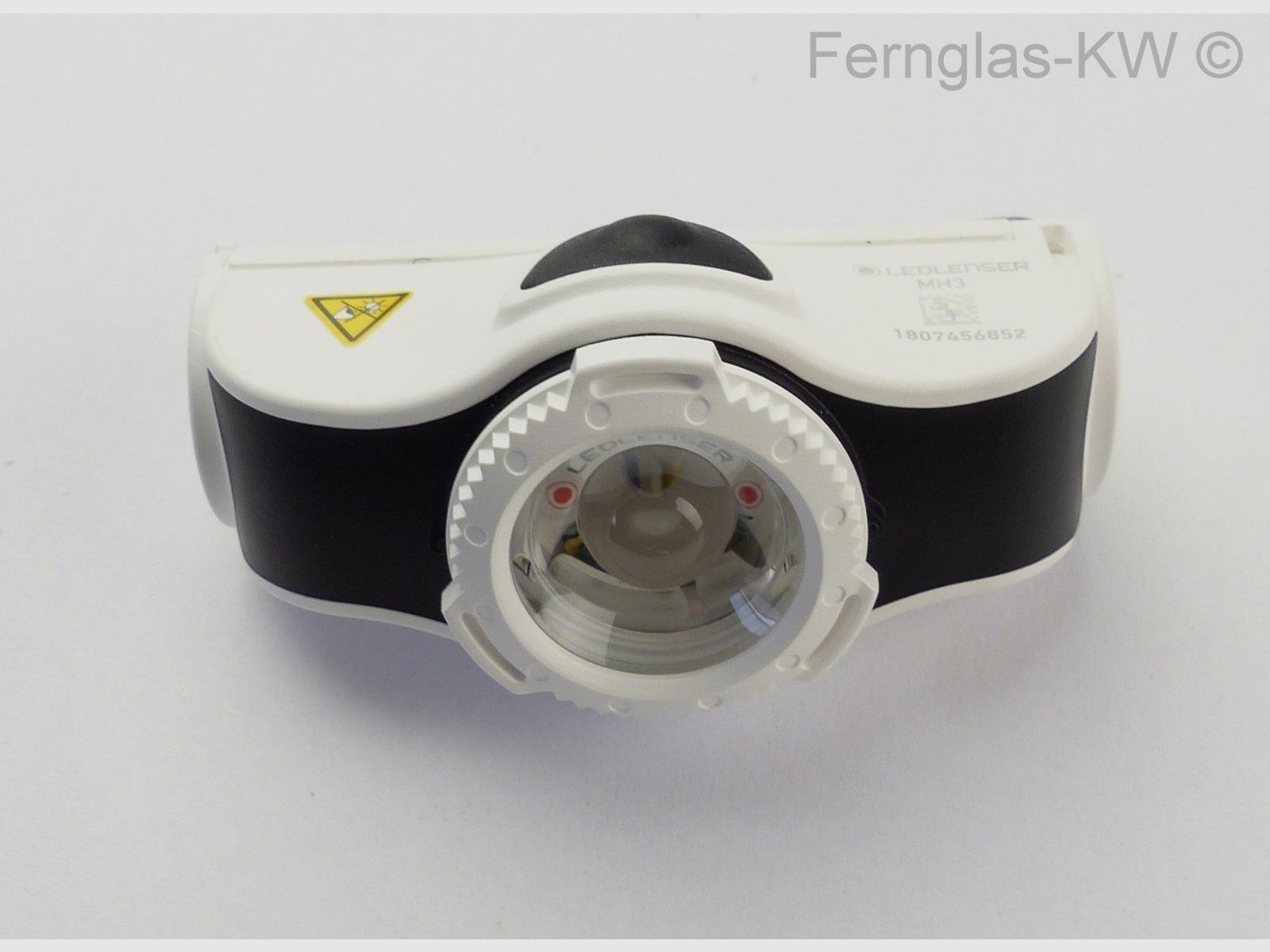 Ledlenser 500948 lampada frontale LED MH3 nera e bianca luminosità 200 lumen