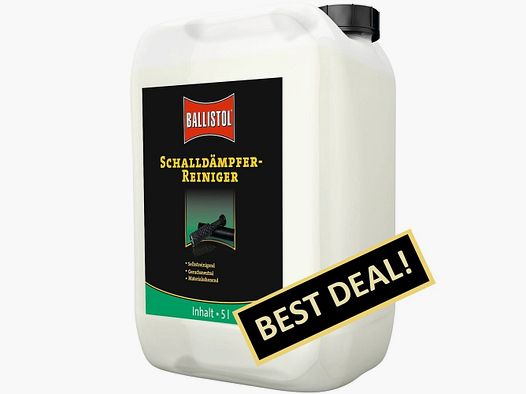 BALLISTOL Schalldämpfer-Reiniger Inhalt 5000 ml