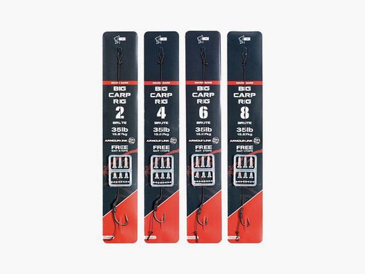 Rig de carpa grande Nash con micro anzuelo