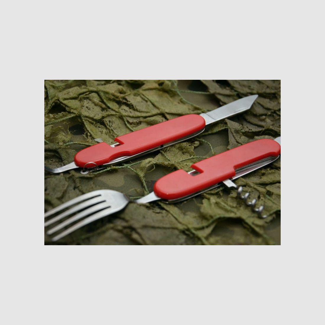 Couverts de randonnée II – rouge, image 7 sur 8