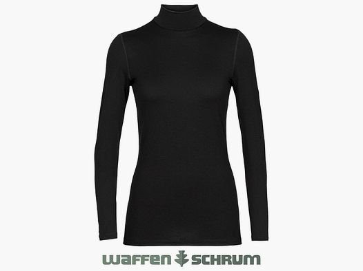 Icebreaker Rollkragenshirt Black