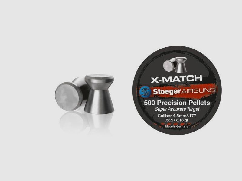 Stoeger X-Match Diabolo 4,5 mm - 500 Stk.