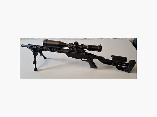 Ruger Set Precision Rimfire .22 lfB. with ZF 6-24x50 DiamondBackTactical and bipod