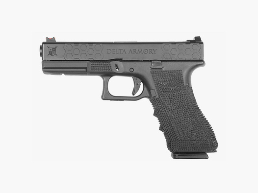 P03 GBB Airsoft Pistol in Black | Delta Armory