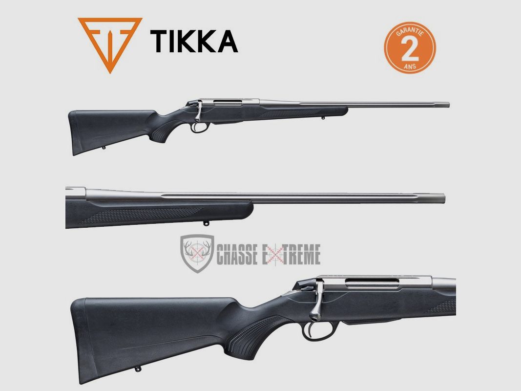 TIKKA T3x Superlite Flutée Inox 57 Cm