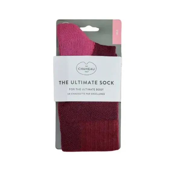 Chaussettes Iris Le Chameau Rouges, image 3 sur 10