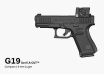 Glock Mod. 19 Gen5 A-Cut Combo