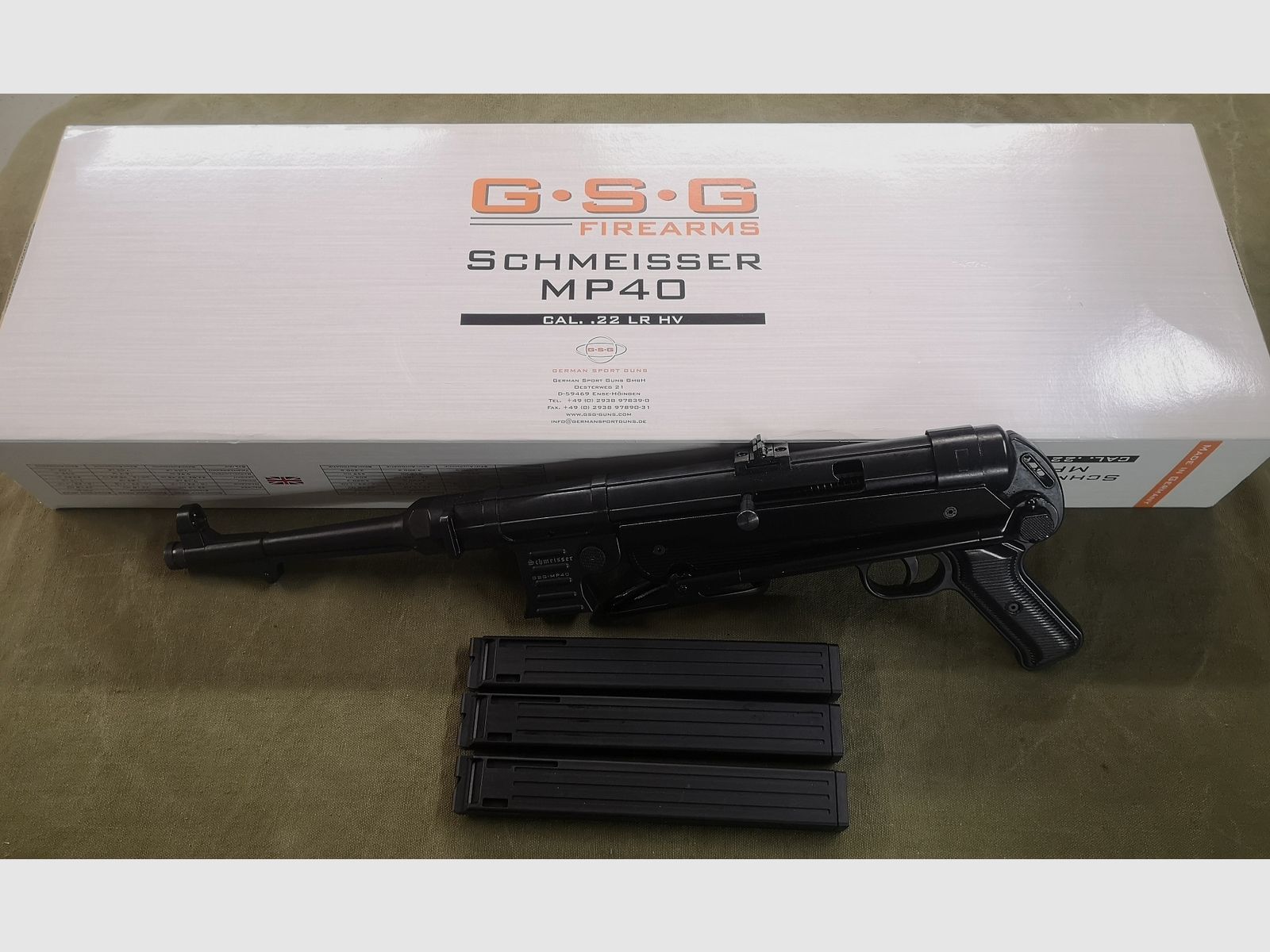 MP 38 Schmeisser , MP40  .22lfb