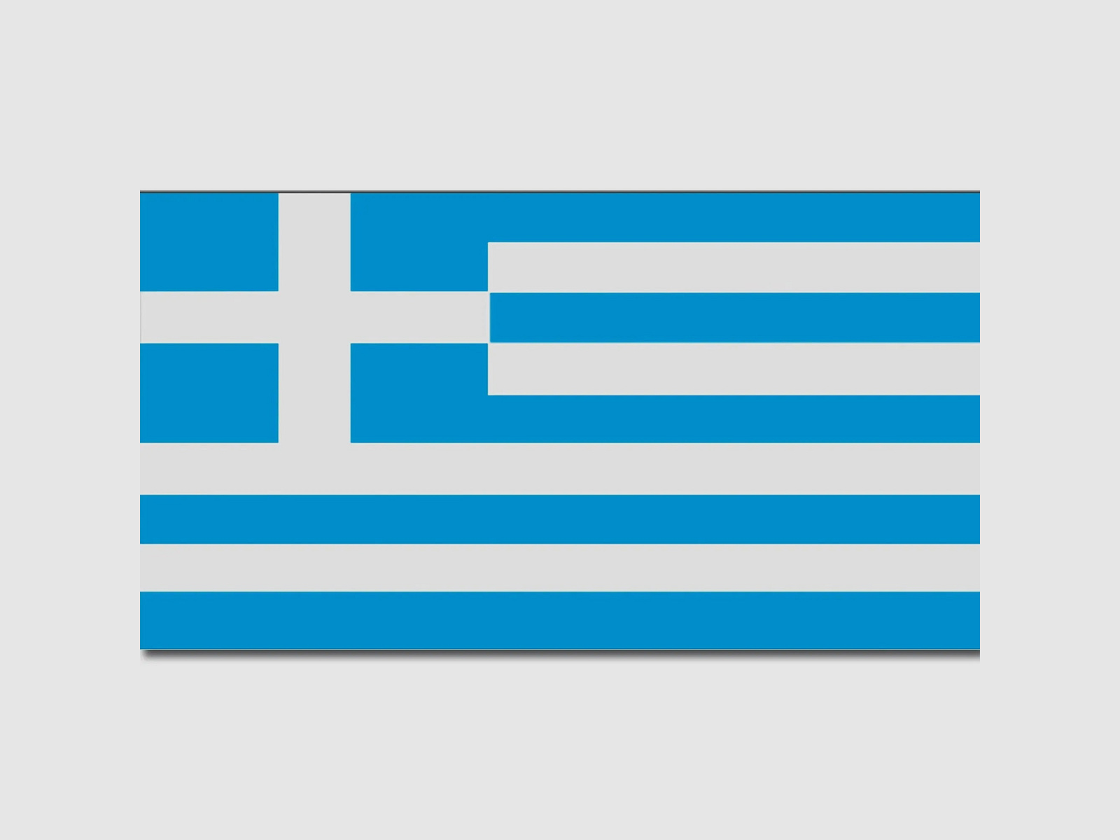 Unbekannt Flagge Griechenland