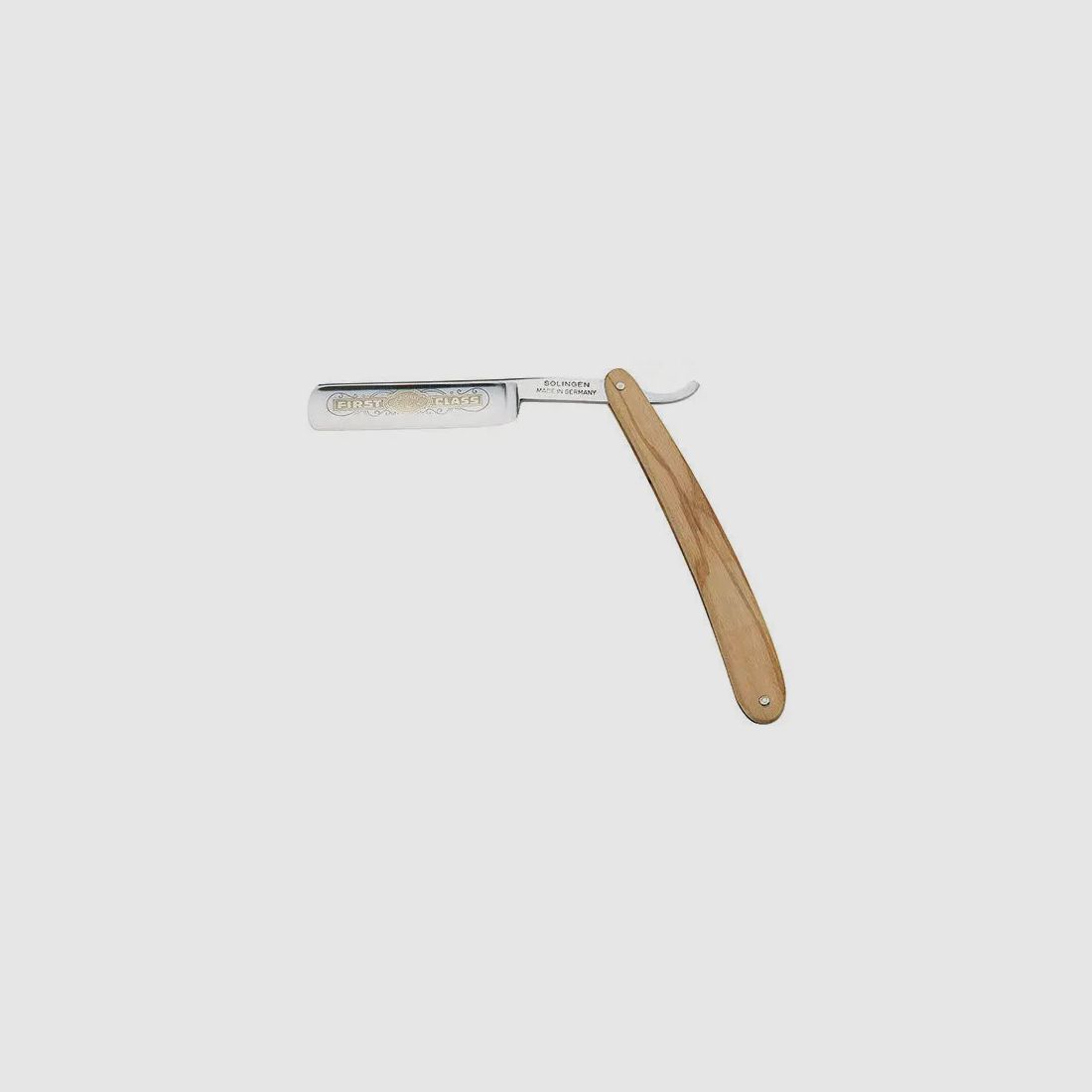 PUMA razor with gold etching, olive