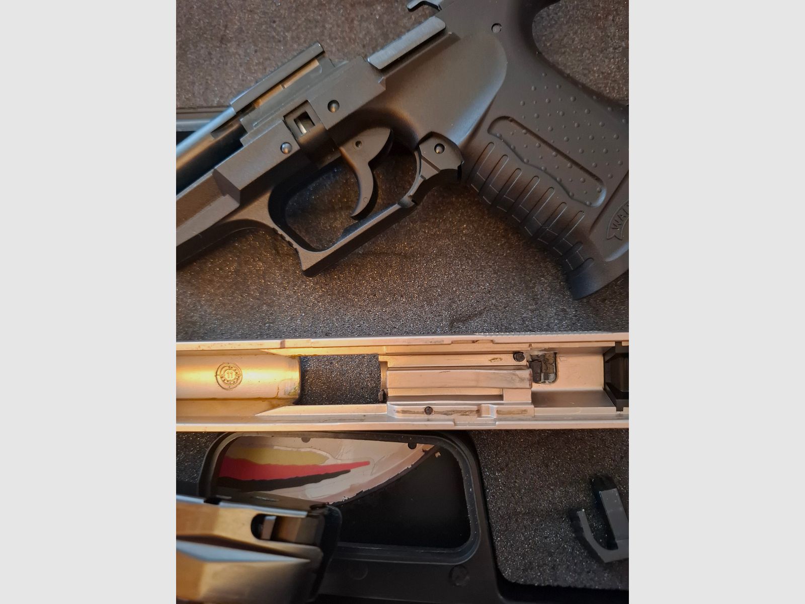 Walther P99 Bicolor 9mm P.A.K. "like new