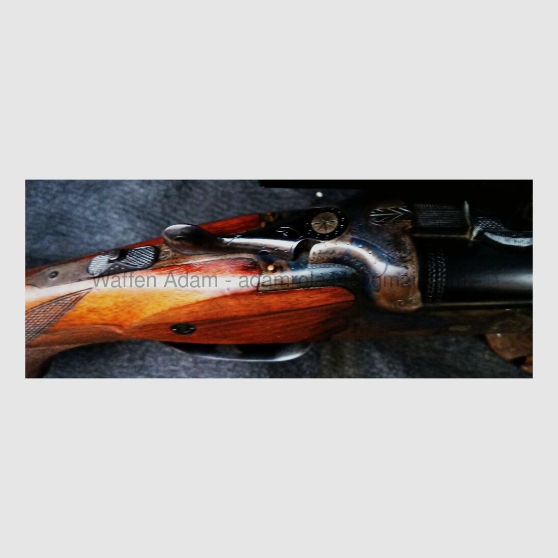 Merkel Drilling mit Hensoldt 7*42Abs1, Bild 2 von 9