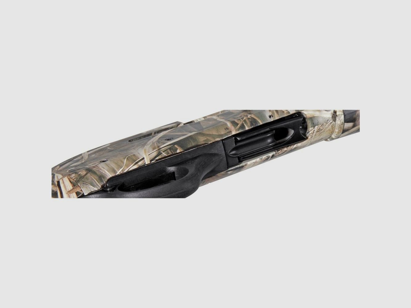Mercury jacht Mercury Rough Camo Max-4 HD link uitvoering, 71 cm looplengte, 20/76 semi-automatisch geweer