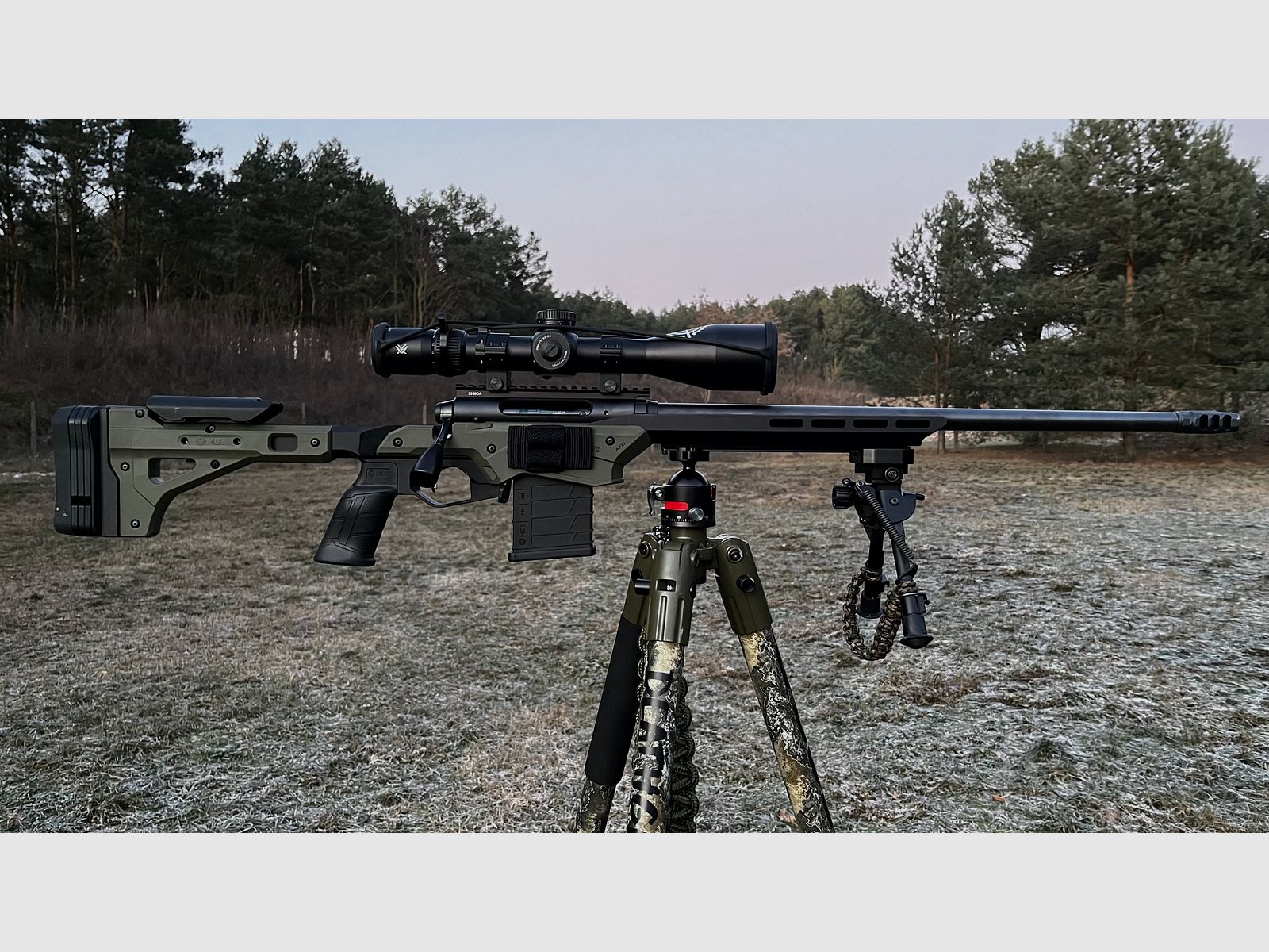 SAVAGE AXIS II Precision 22", .308, Glades Amory Kammerstengel!