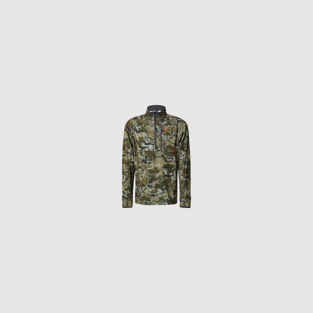 Spika Men's Grid Fleece Top (Biarri Camo) | L