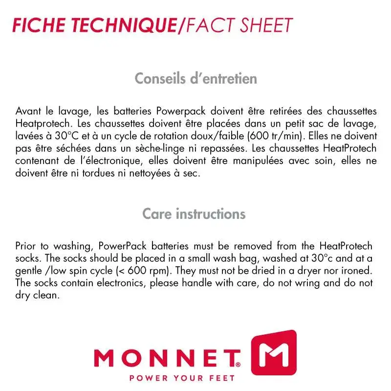 Monnet Heat Protect Calze Riscaldate, immagine 8 di 8