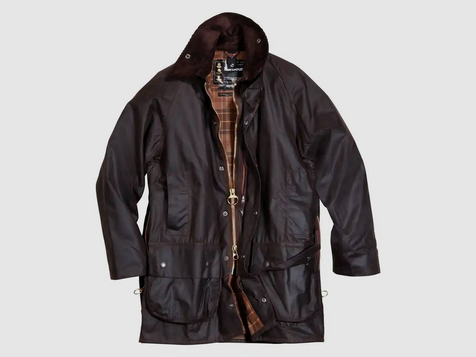 Barbour Wachsjacke Beaufort, Farbe Rustic Braun