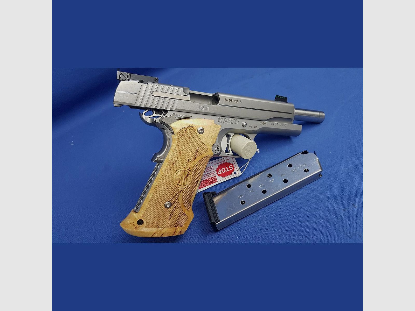 Sig Sauer 1911 Stainless Supertarget, Kal.45ACP, Bild 5 von 7