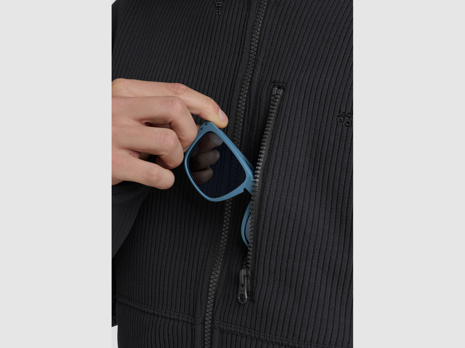 JACK WOLFSKIN Lake Ridge Jkt M Fleece Jacket Męski Czarny