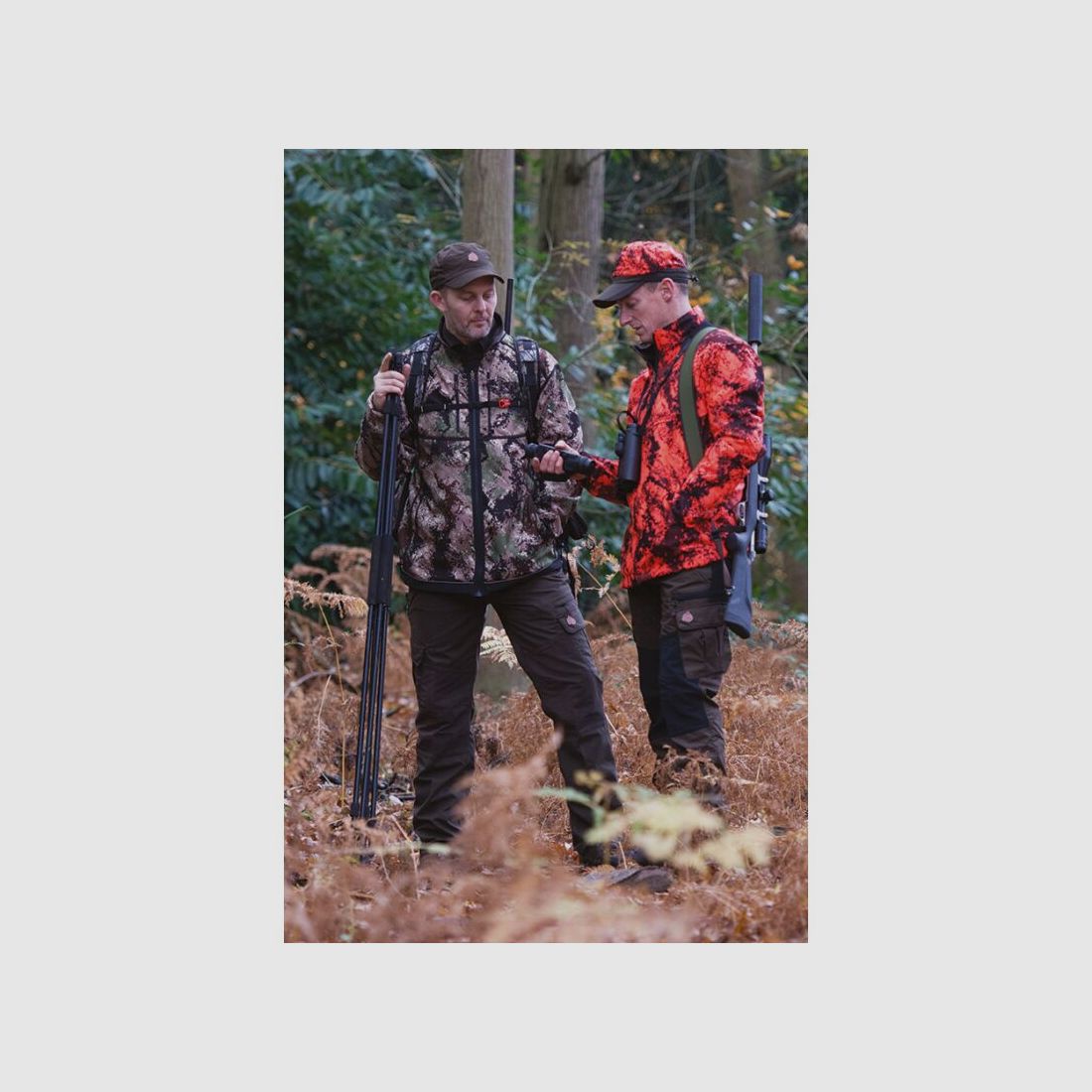 Shooterking Herren Softshelljacke DIGITEX Green/Brown