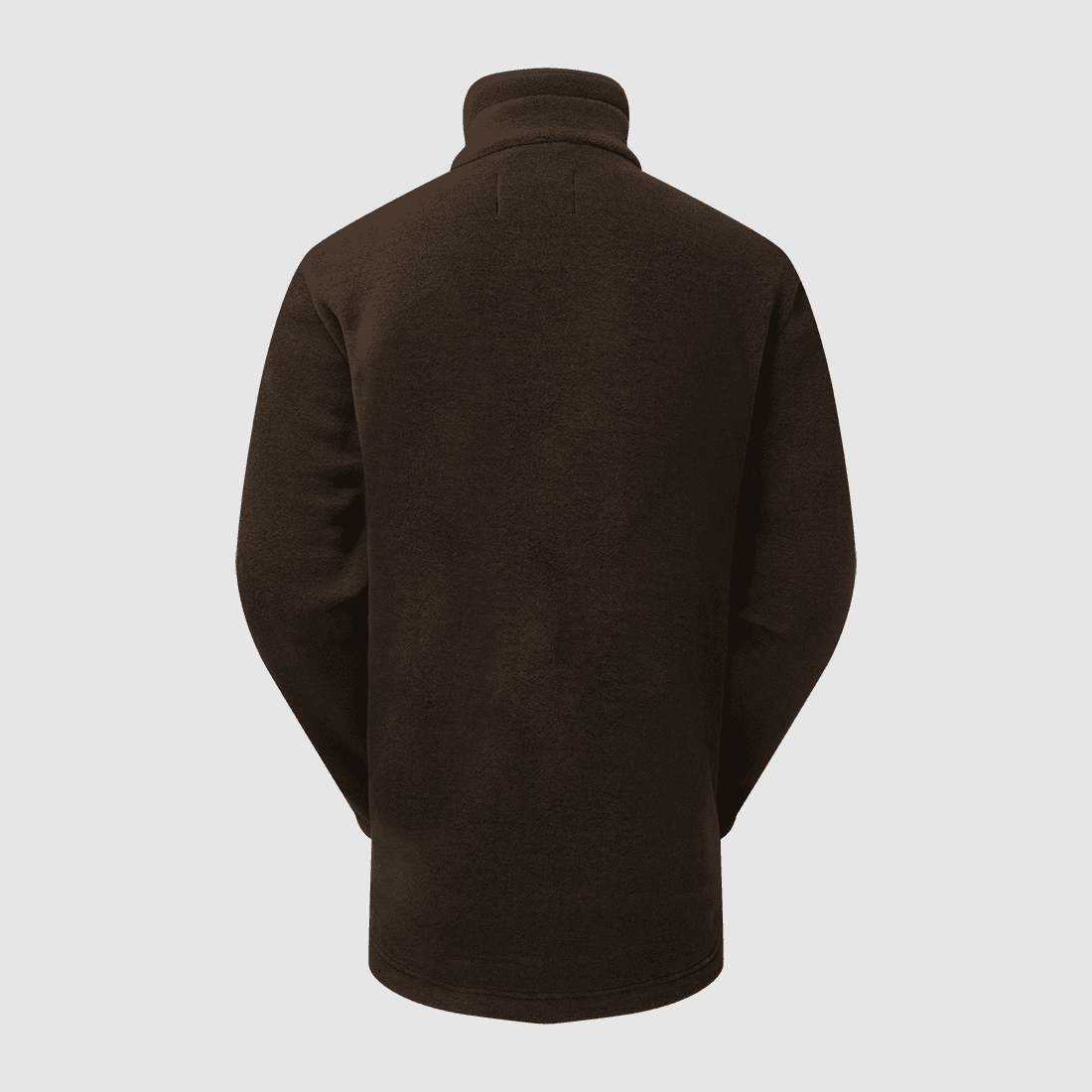 ShooterKing Oxford giacca in pile marrone mélange, immagine 2 di 2