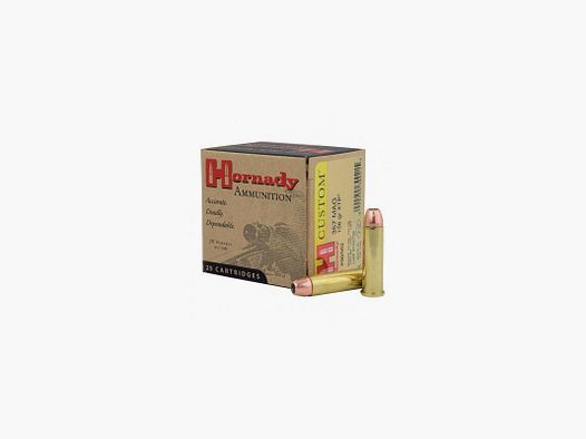 BOX MIT 25 PATRONEN HORNADY 357 MAG 158 GR XTP