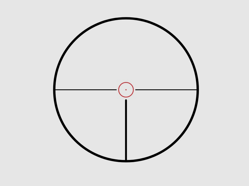 Frontier 30 1-6x24 Battue - Abs.Circle Dot, 30mm Middenbuis