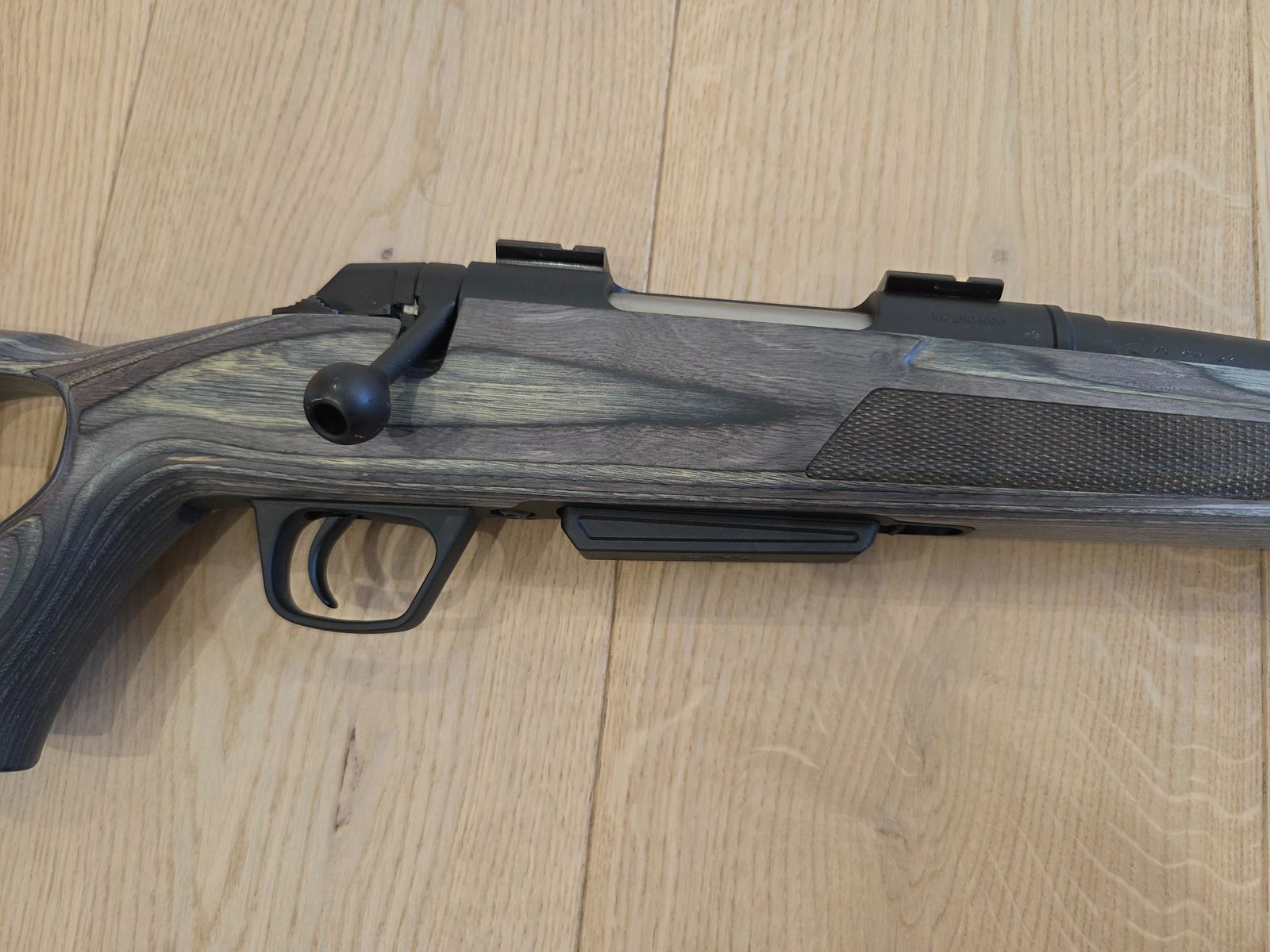 Winchester XPR repeating rifle in .308 with Steiner Ranger scope and silencer