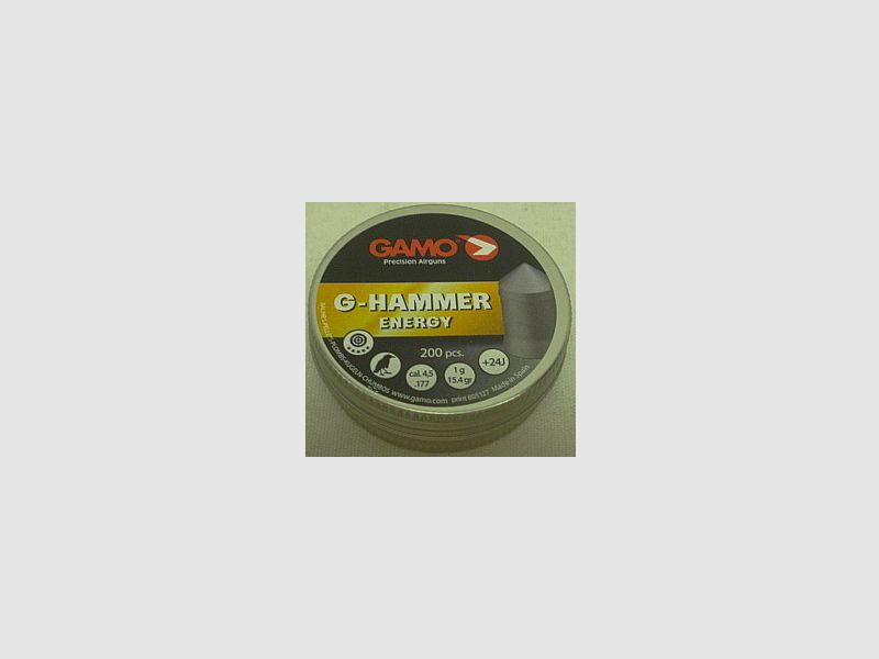 Gamo G-Hammer 4,5mm punta appuntita - 1g/15,4gr (a200)