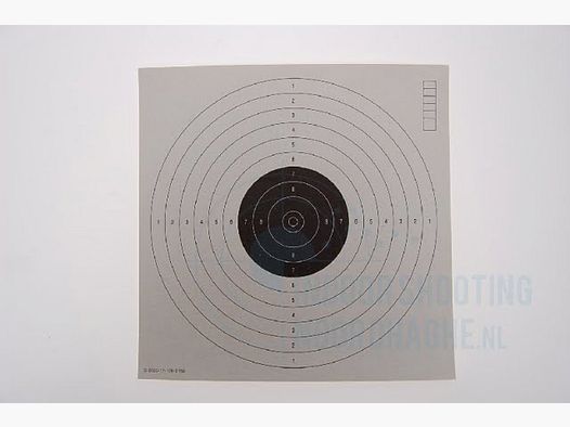 Cibles pour carabine et pistolet à air comprimé 11×11