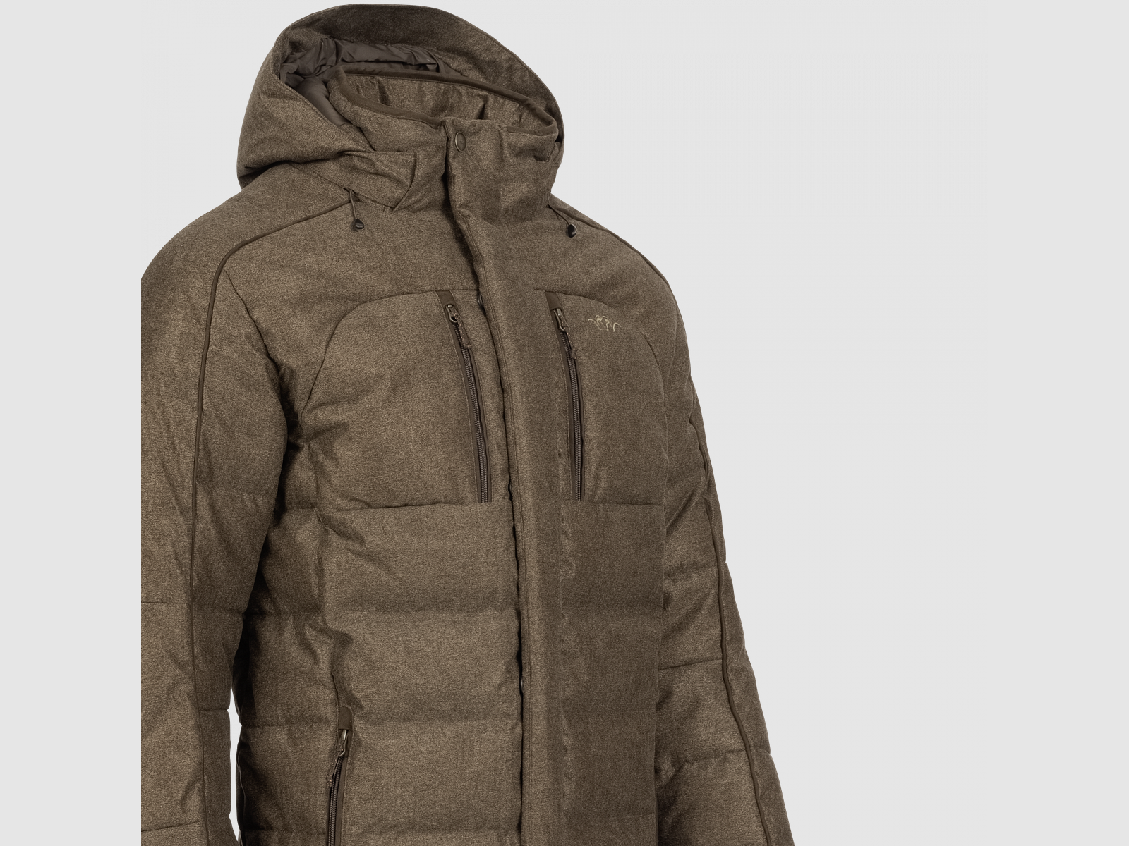 Blaser Vintage Radiation chaqueta de plumón para hombre Marrón, imagen 4 de 5