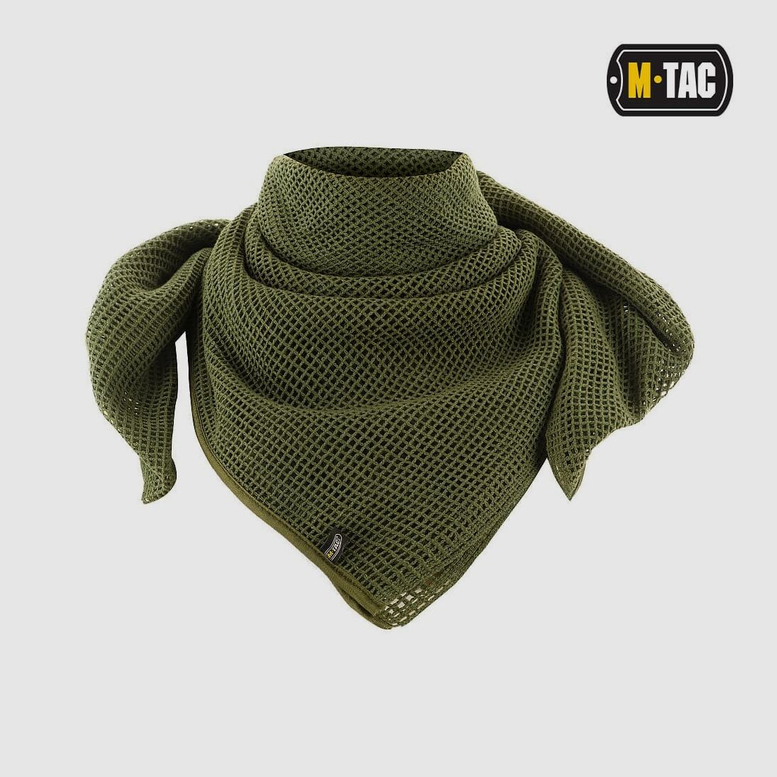 Écharpe en filet M-Tac en coton olive