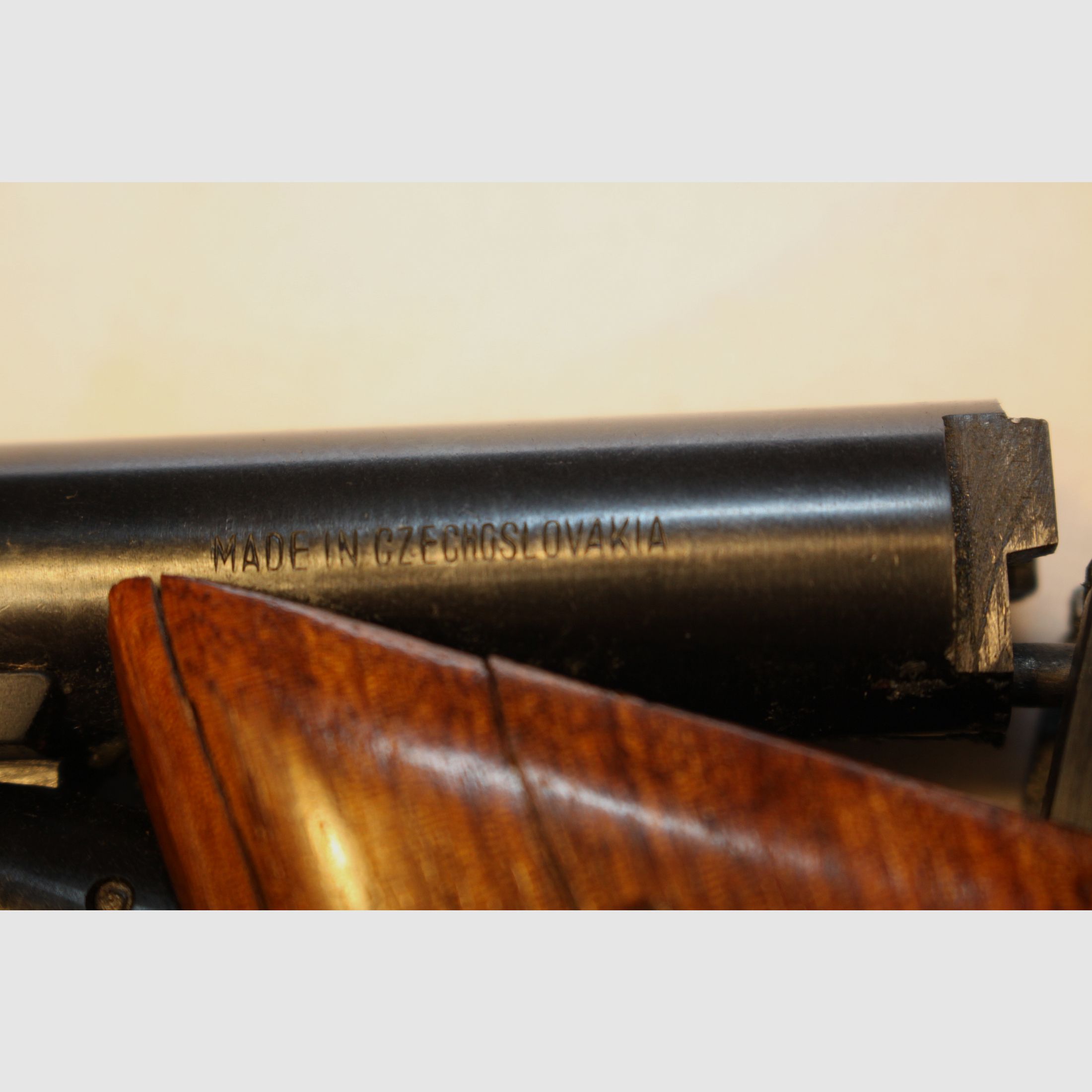 Einzelladerpistole Drulov im Kaliber .22lr.