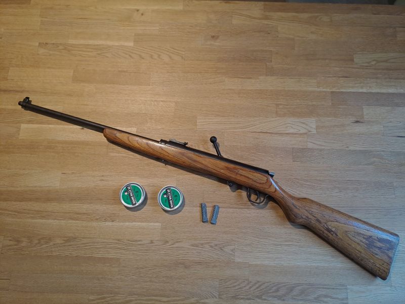 Repetierluftgewehr Haenel Suhl Modell 49 a