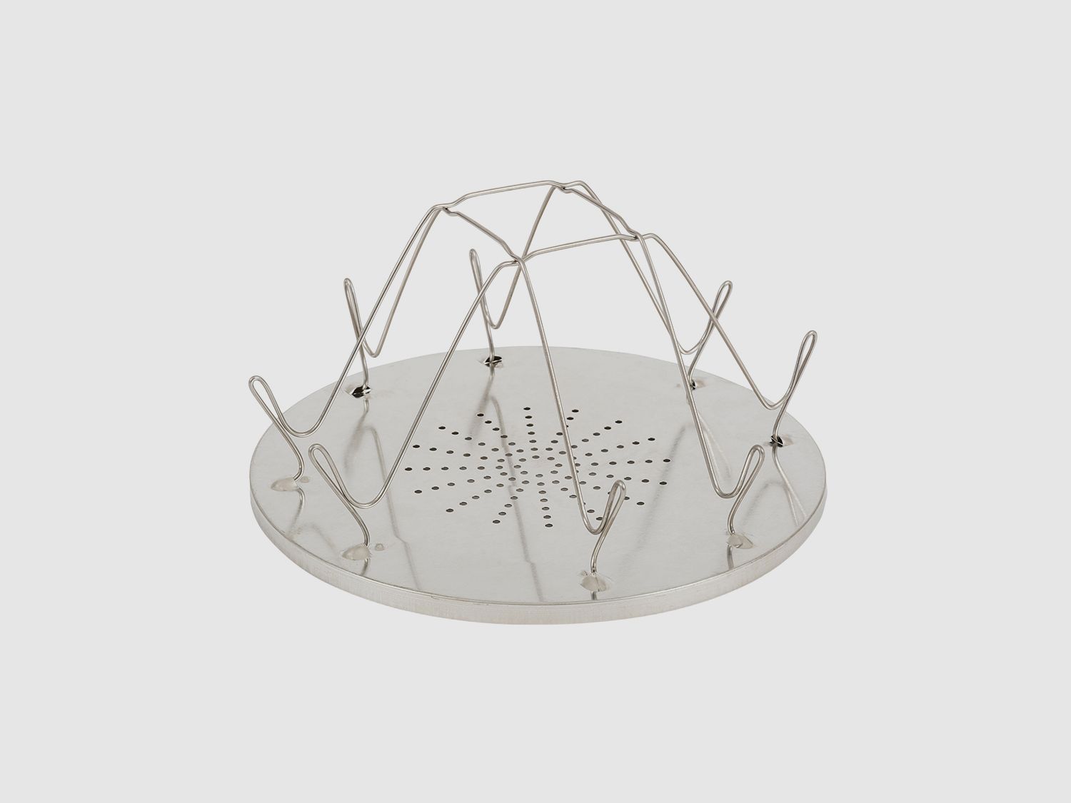 Highlander Camping Toaster ze stali nierdzewnej