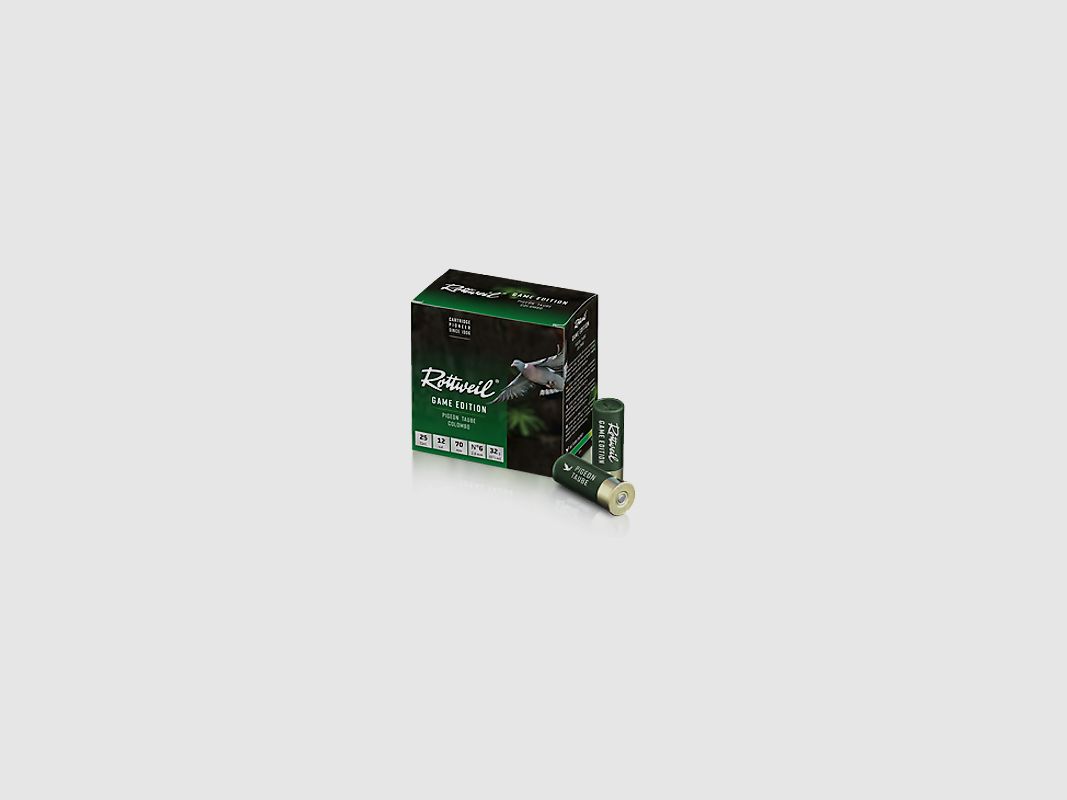 ROTTWEIL 12/70 32 GRAMM 2,8 MM GAME TAUBE 25 STK