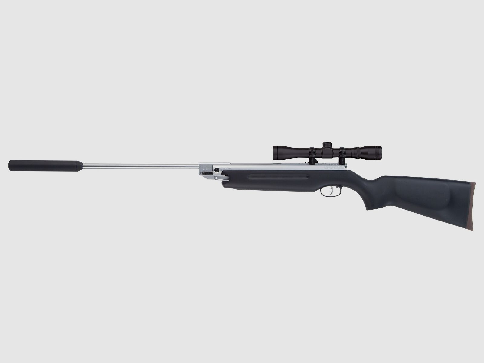 Weihrauch HW 35K Black Silence Rifle de aire comprimido de largo alcance calibre 4,5mm Diabolo
