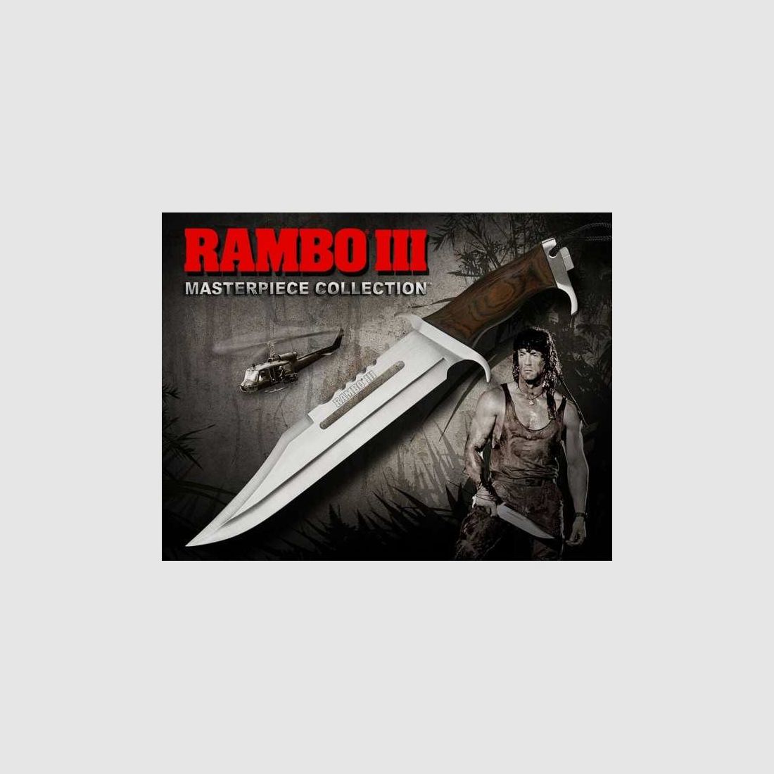 Rambo 3 Bowie Messer Standard Edition Hollywood Collectibles