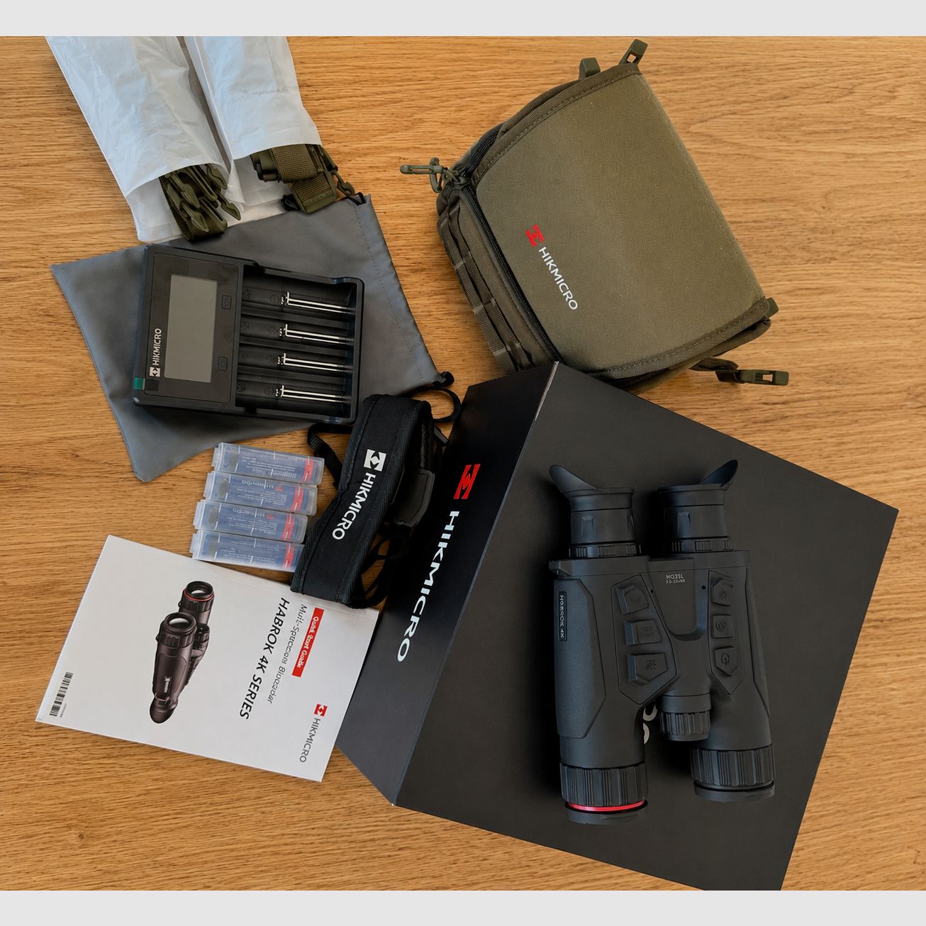 HIKMICRO Habrok 4K HQ35L 5.5–22x60 – comme neuf, utilisé seulement 2 fois