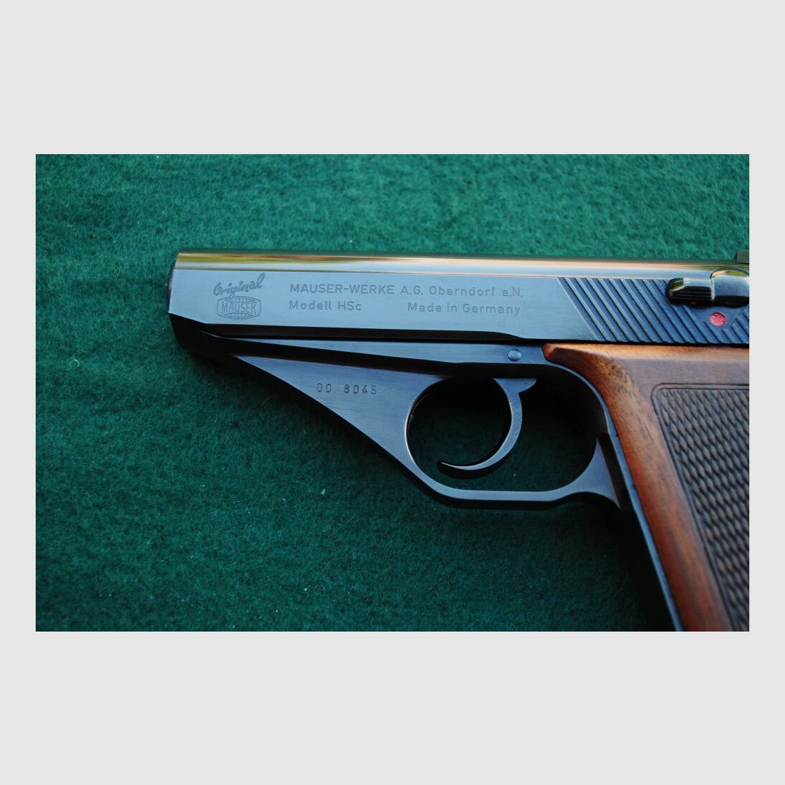 Mauser HSc, ungeschossenes Sammlerstück