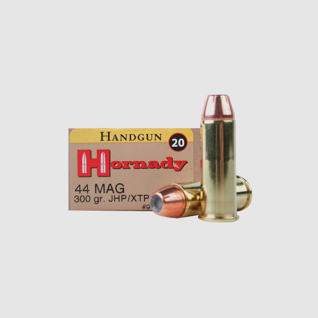 Hornady Custom .44 Rem. Mag. 300GR XTP 20 cartouches