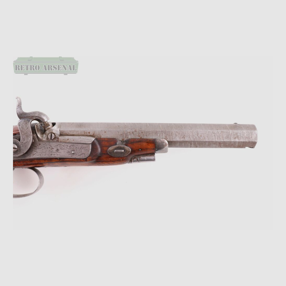 Joseph Boaler Newark muzzle-loading pistol