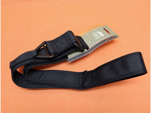 Tasmanian Tiger TT Tactical riem (7696.040) zwart maat L: Lengte 130 cm, Breedte 43mm