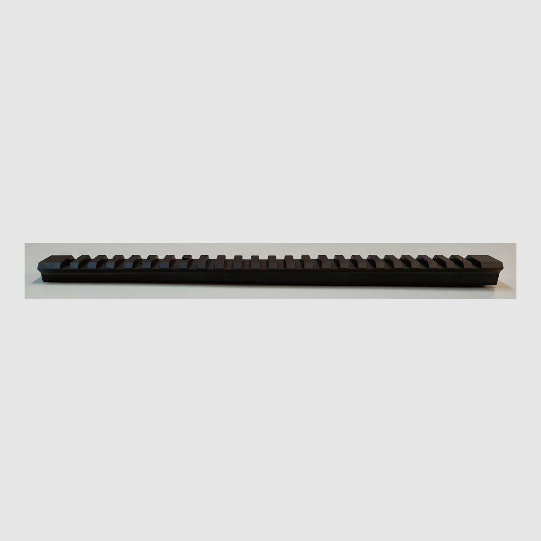MHS Picatinny rail per BERGARA BA 13, acciaio, nero opaco brunito, 260mm, extra lungo, Germania