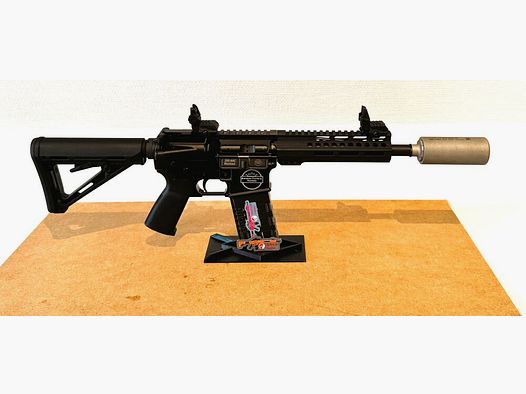 BTS Bavarian Tactical Systems & ASE Utra BTS-15 .300 AAC BLK 9" incluso SL5i