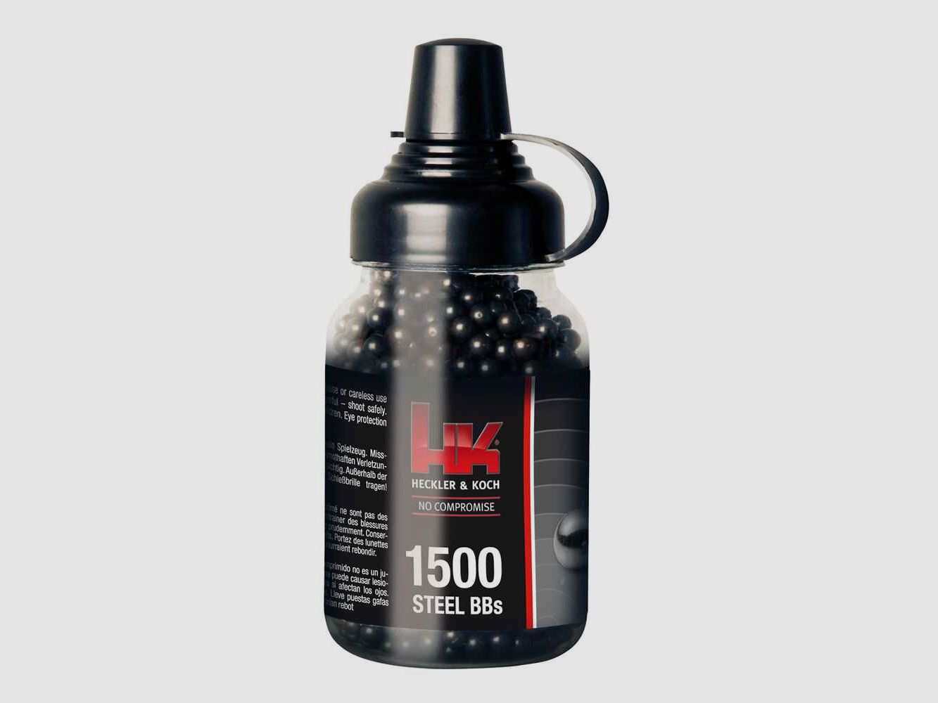 Heckler & Koch Rundkugeln Stahl 4,5mm BB 1500 Stück