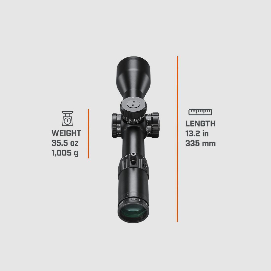 Bushnell Zielfernrohr Elite Tactical DMR3 3,5-21x50 Absehen EQL FFP #ETDMR3EQL
