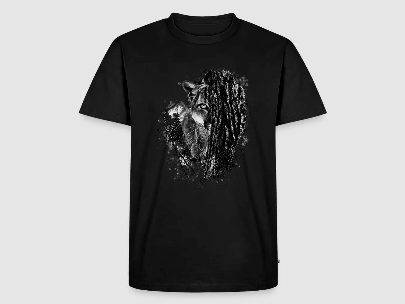 PUMA Heren Premium T-Shirt "Lauerende Puma", afbeelding 31 van 37